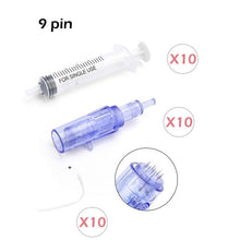 Load image into Gallery viewer, Hydra Injector Derma Pen 2 in 1 Nano Mesotherapy Microneedle Pen Mesogun Portable Smart Injector Pen Facial Treatment Machine