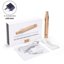 Load image into Gallery viewer, Electric Derma Pen Professional Wireless Skin Care Kit Tools Microblading Needles derma Tattoo Gun Tool Pen mesotherapy Dr pen