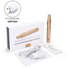 Load image into Gallery viewer, Electric Derma Pen Professional Wireless Skin Care Kit Tools Microblading Needles derma Tattoo Gun Tool Pen mesotherapy Dr pen