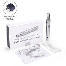 Load image into Gallery viewer, Electric Derma Pen Professional Wireless Skin Care Kit Tools Microblading Needles derma Tattoo Gun Tool Pen mesotherapy Dr pen