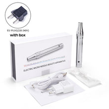 Load image into Gallery viewer, Electric Derma Pen Professional Wireless Skin Care Kit Tools Microblading Needles derma Tattoo Gun Tool Pen mesotherapy Dr pen