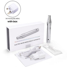 Load image into Gallery viewer, Electric Derma Pen Professional Wireless Skin Care Kit Tools Microblading Needles derma Tattoo Gun Tool Pen mesotherapy Dr pen