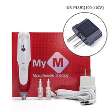 Load image into Gallery viewer, Bayonet Dr Pen Electric Micro needling pen Whitening Wrinkle remove Dr pen with 2pcs 12 pin Cartridge Needle Tips
