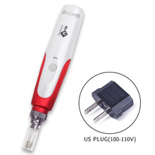 Load image into Gallery viewer, Bayonet Dr Pen Electric Micro needling pen Whitening Wrinkle remove Dr pen with 2pcs 12 pin Cartridge Needle Tips
