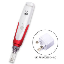 Load image into Gallery viewer, Bayonet Dr Pen Electric Micro needling pen Whitening Wrinkle remove Dr pen with 2pcs 12 pin Cartridge Needle Tips
