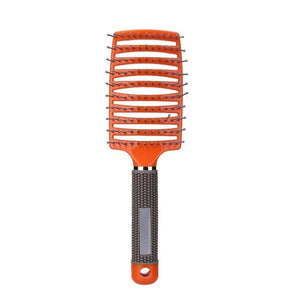 Hair Scalp Massage Comb Hairbrush Bristle Nylon Women Wet Curly Detangle Hair Brush for Salon Hairdressing Styling Tools