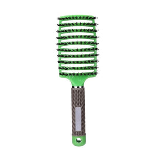 Hair Scalp Massage Comb Hairbrush Bristle Nylon Women Wet Curly Detangle Hair Brush for Salon Hairdressing Styling Tools