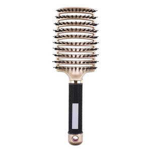 Hair Scalp Massage Comb Hairbrush Bristle Nylon Women Wet Curly Detangle Hair Brush for Salon Hairdressing Styling Tools