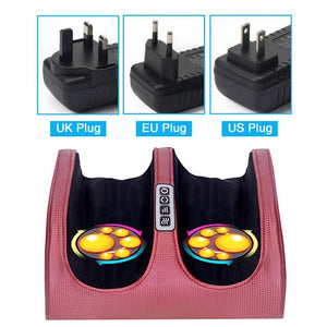 Foot Massage Machine Electric Shiatsu Foot Massager Heating Therapy Foot Massage Roller for Relief Leg Fatigue Women Men Gift