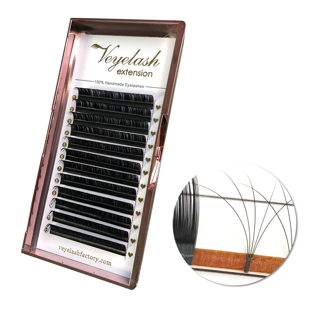 Viplash False Mink Extensions Individual Eyelashes Extension Faux natural volume eyelash false lashes  Extensions custom logo