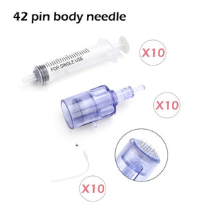 Hydra Injector Derma Pen 2 in 1 Nano Mesotherapy Microneedle Pen Mesogun Portable Smart Injector Pen Facial Treatment Machine